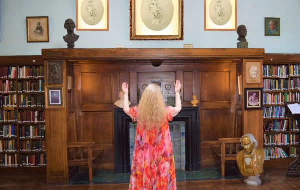 Frances M Lynch at Conway Hall for Eliza Flower Performance